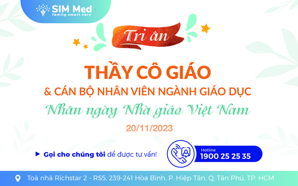 SIM MED TRI ÂN NGÀY NHÀ GIÁO VIỆT NAM 20/11 