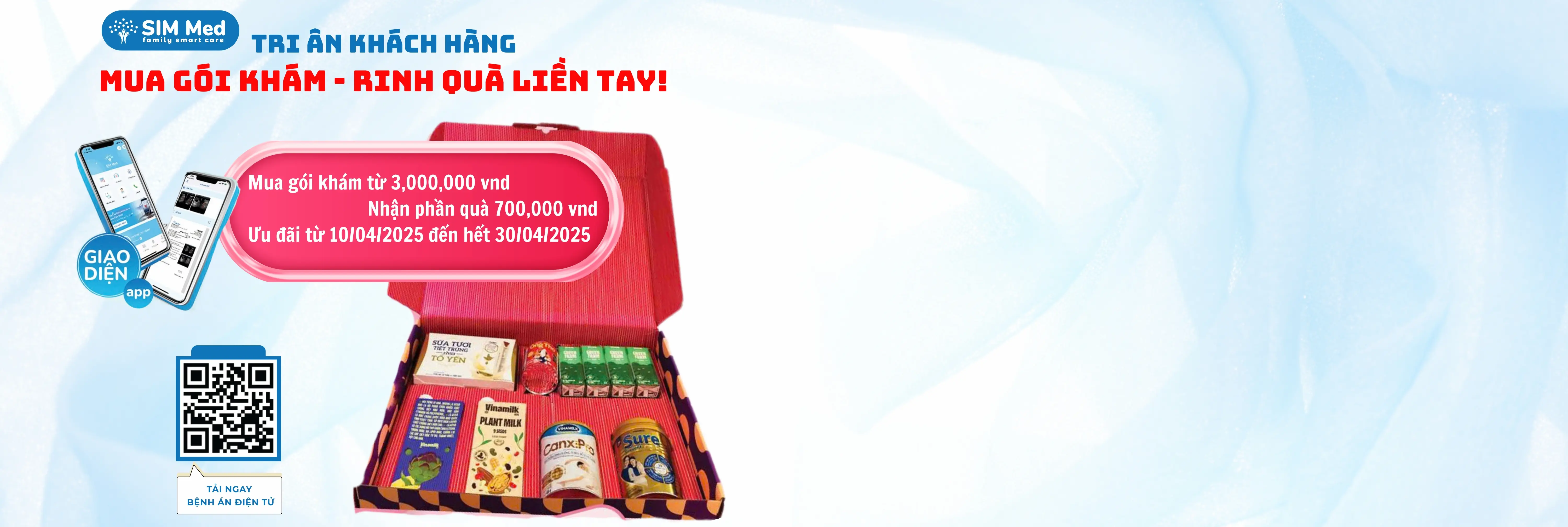 Chương trình ưu đãi gói khám Tháng 04 2025