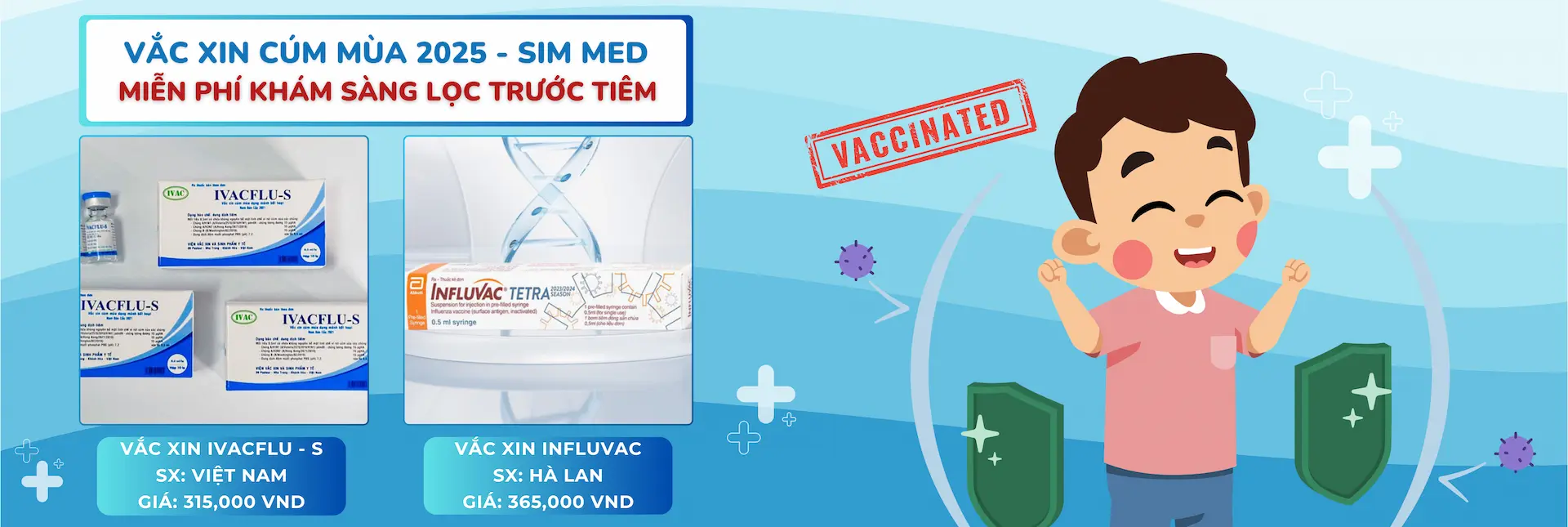 Vắc xin cúm mùa