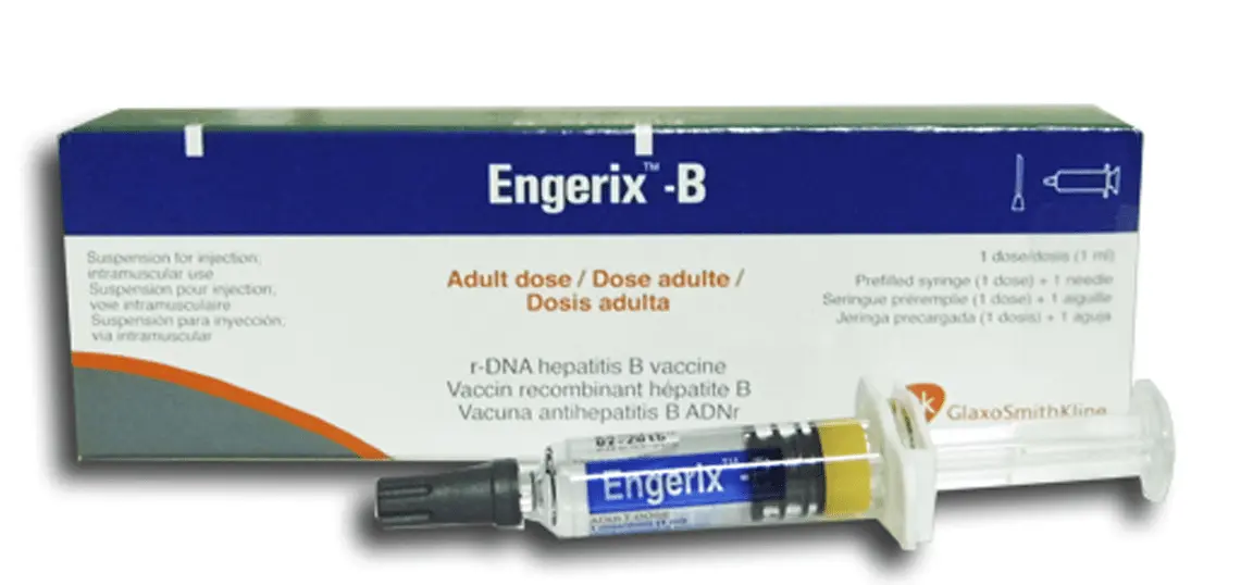 Engerix B 20mcg/ml - Vắc xin phòng viêm gan B