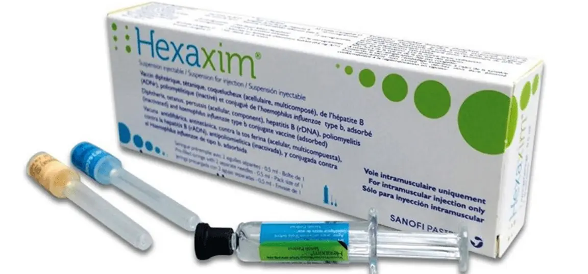 Hexaxim 0,5ml - Vắc xin 6 trong 1
